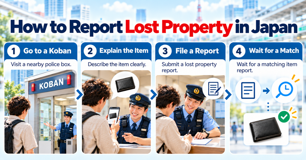 How to Report Lost Property to the Police in Japan