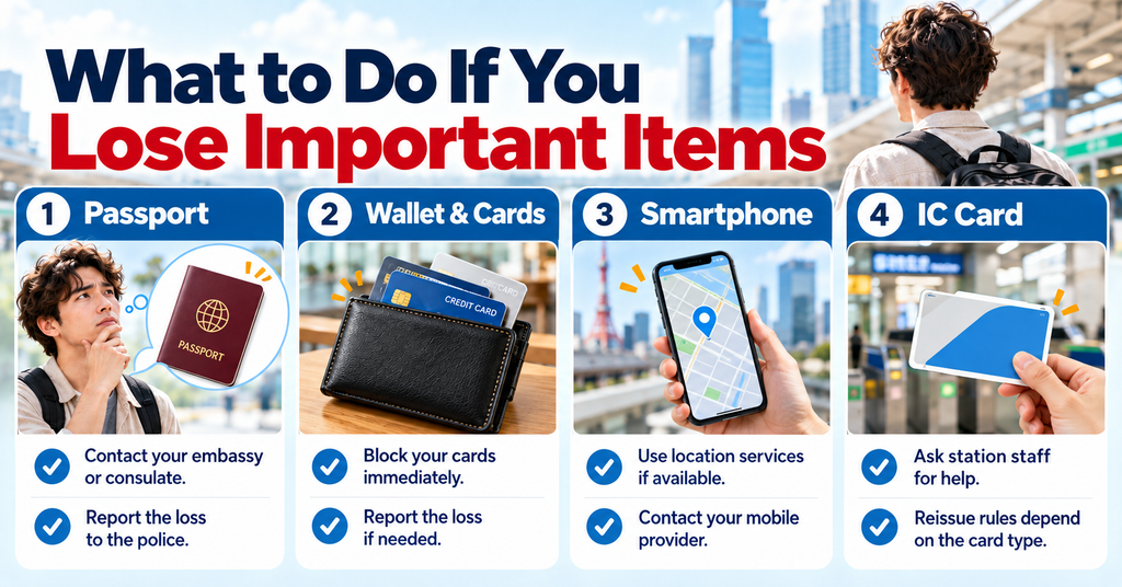 What to Do If You Lose Important Items