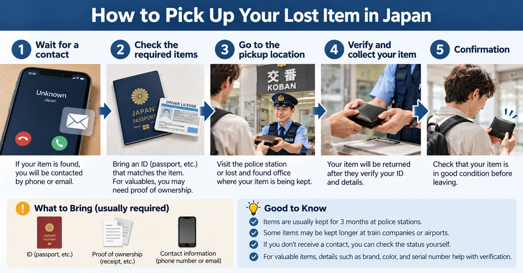 How to Pick Up Your Lost Item