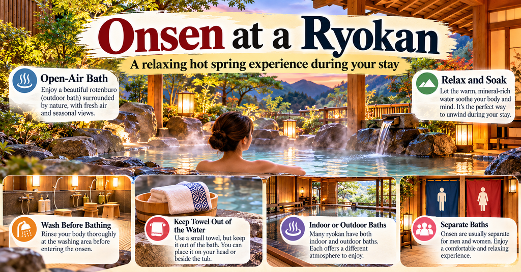 Onsen at a Ryokan