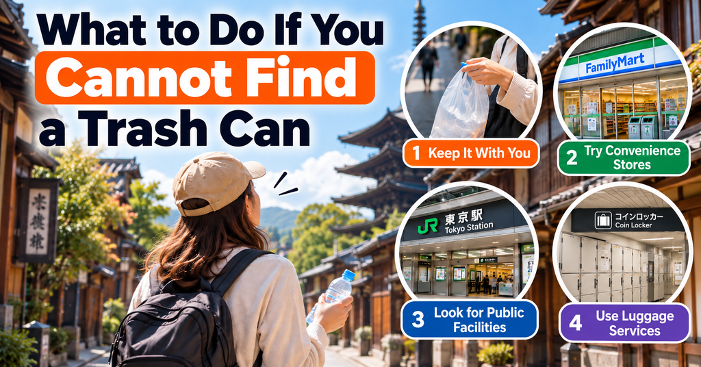 What Should You Do If You Cannot Find a Trash Can?