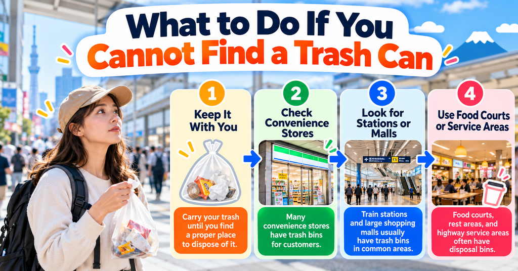 Can You Throw Away Trash at Convenience Stores?