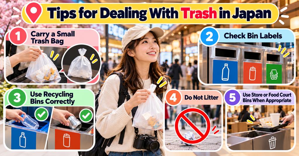 Final Tips for Dealing With Trash in Japan