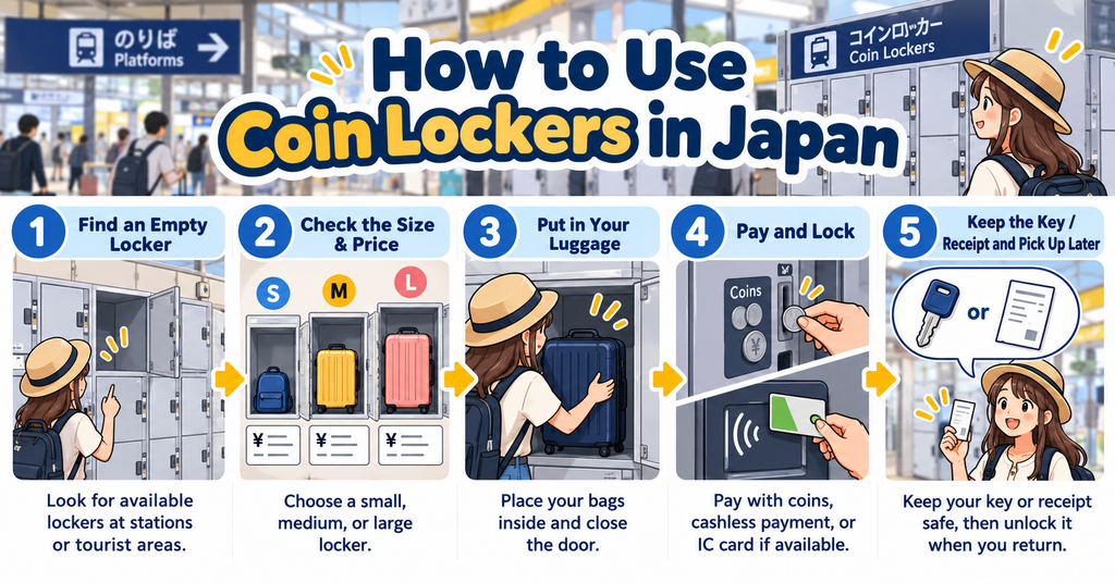 How to Use Coin Lockers in Japan