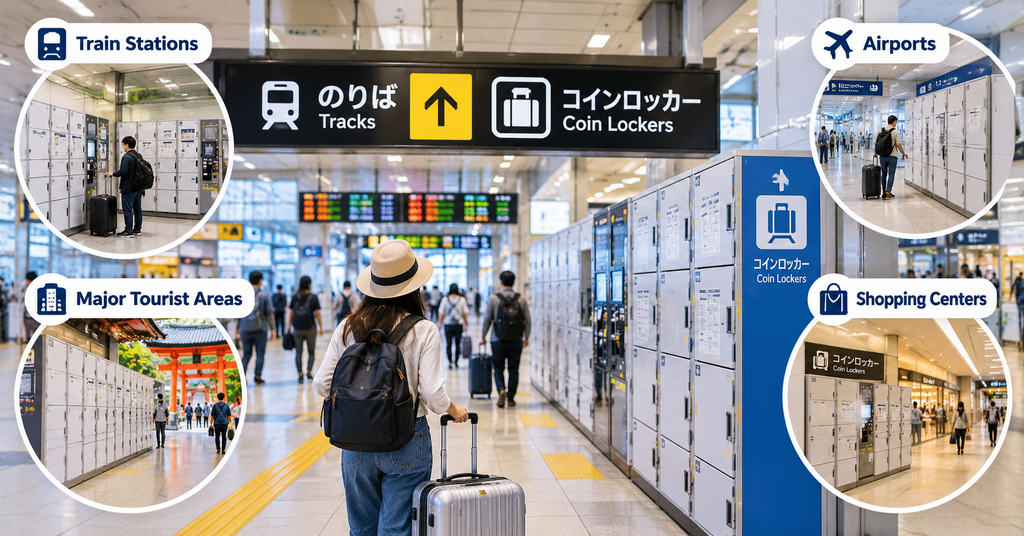 Where Can You Find Coin Lockers in Japan?
