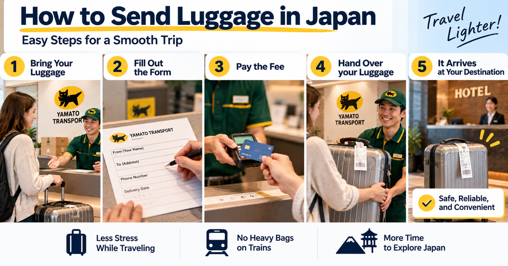 How to Send Luggage in Japan