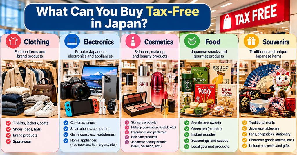 What Can You Buy Tax-Free in Japan?