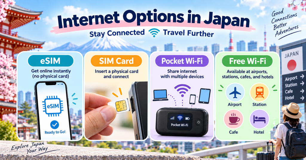 Internet Options in Japan
