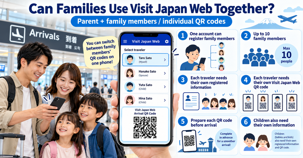 Can Families Use Visit Japan Web Together?