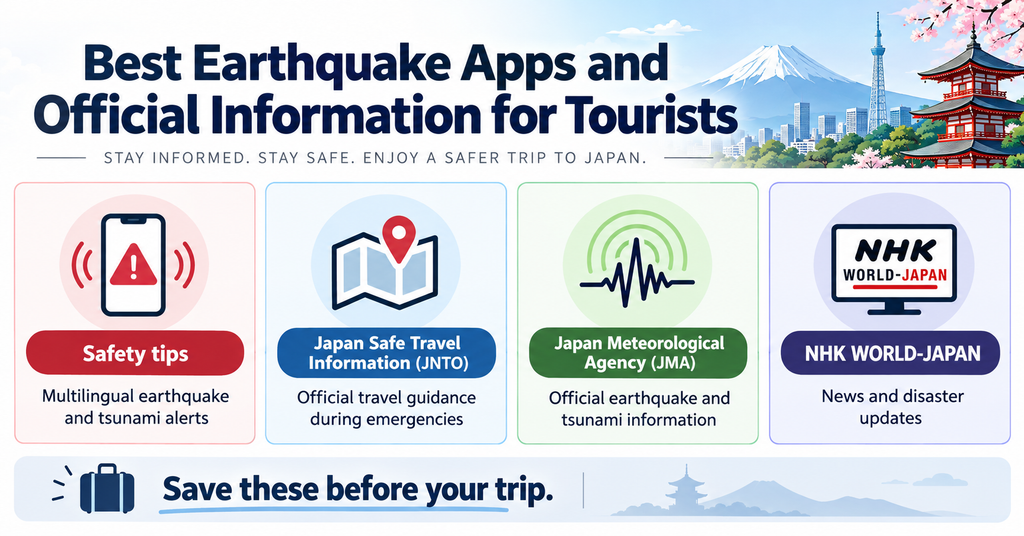 Best Earthquake Apps and Official Information for Tourists