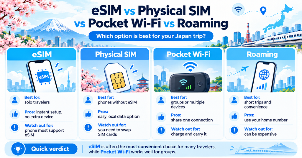 Is a Japan eSIM the Best Option for Tourists?