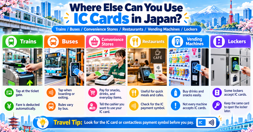 Where Else Can You Use IC Cards in Japan?
