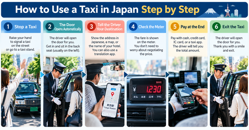 How to Use a Taxi in Japan