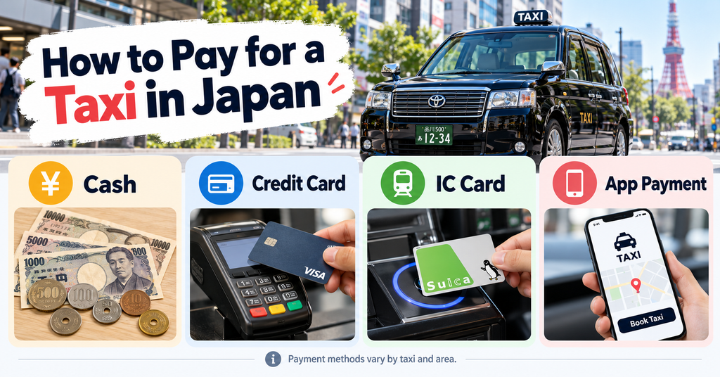 How to Pay for a Taxi in Japan