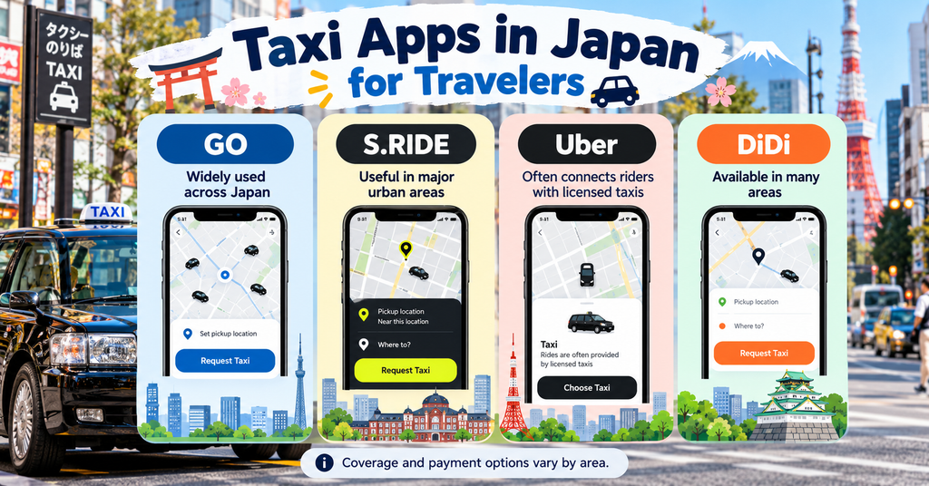 Best Taxi Apps in Japan for Travelers