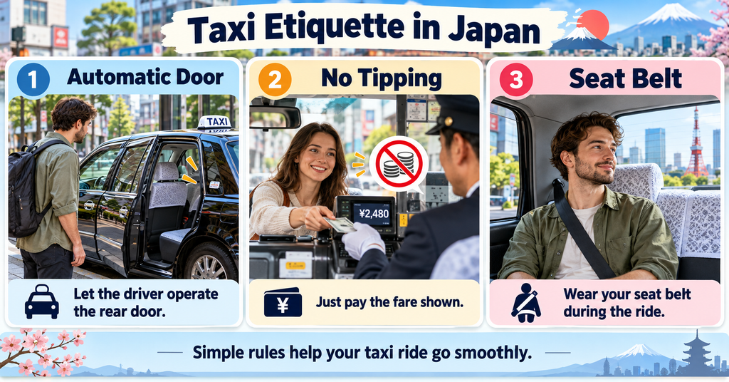 Taxi Etiquette in Japan