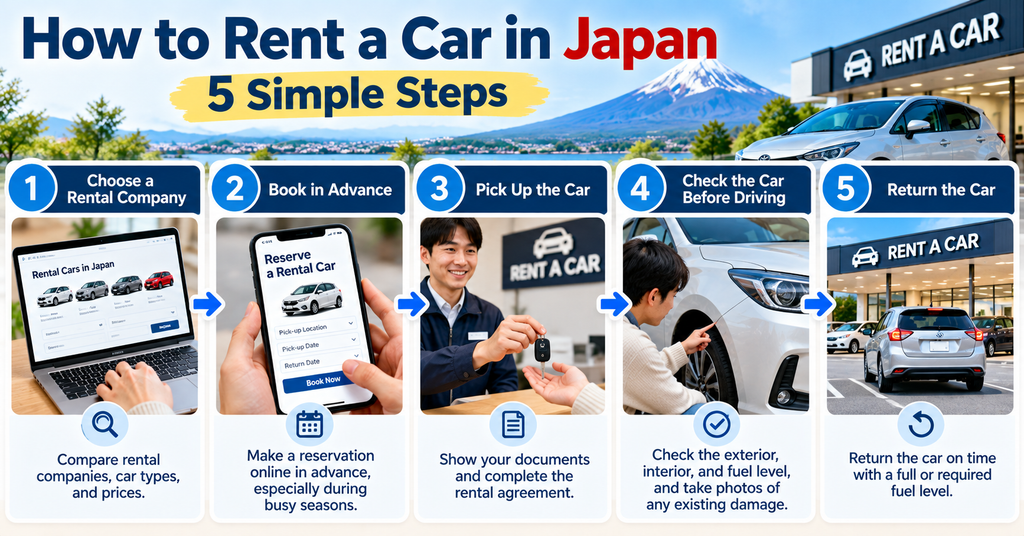 How to Rent a Car in Japan