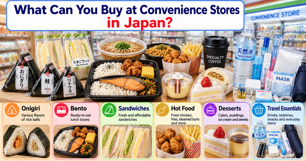 What Can You Buy at Convenience Stores in Japan?