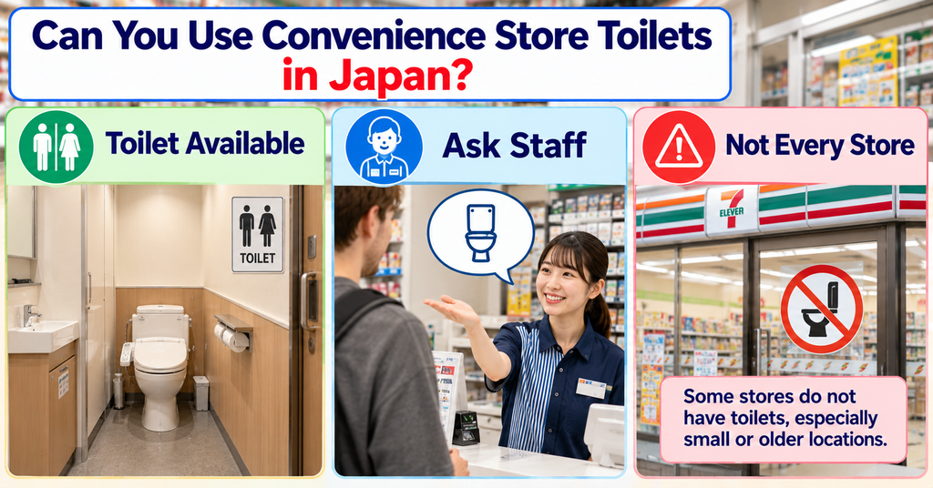 Can You Use Convenience Store Toilets in Japan?