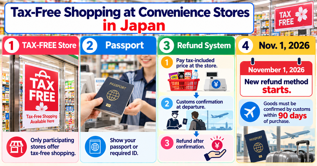 Tax-Free Shopping at Convenience Stores