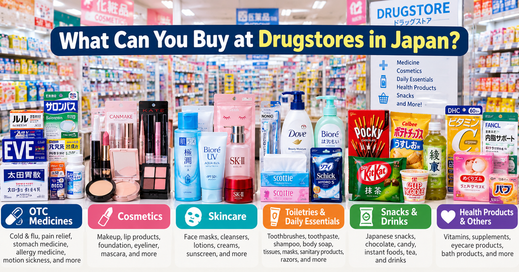 What Can You Buy at Drugstores in Japan?