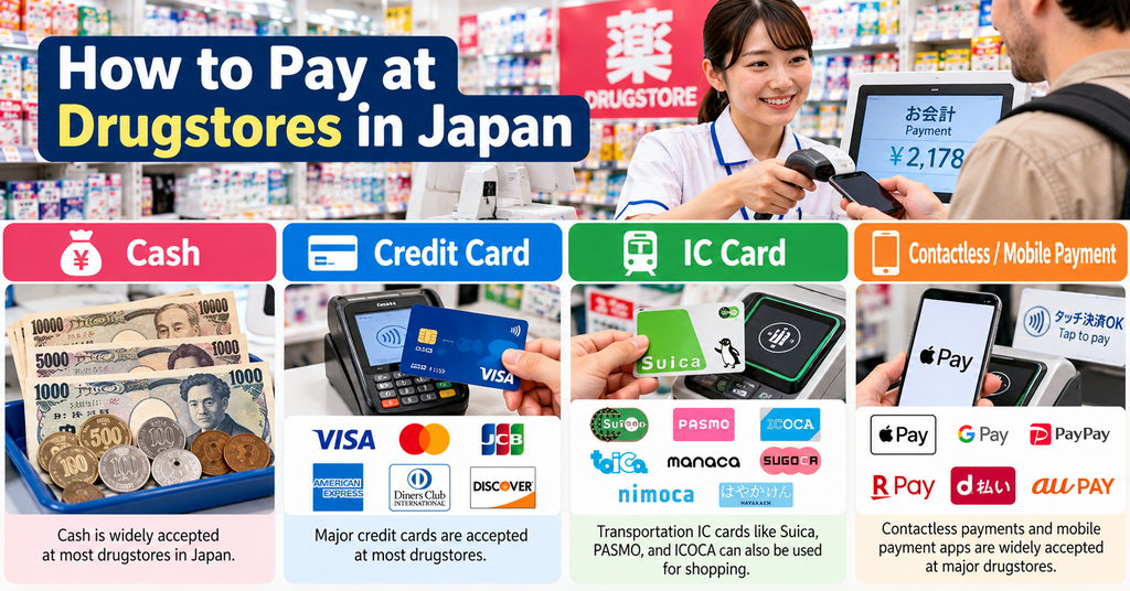How to Pay at Drugstores in Japan