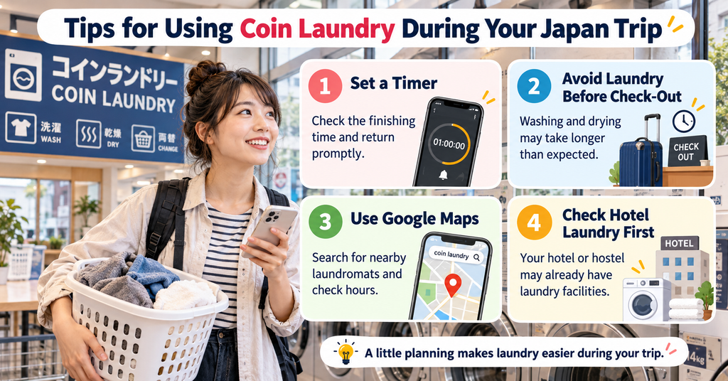 Tips for Using Coin Laundry During Your Japan Trip